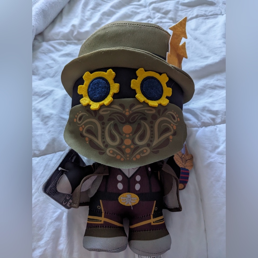 Chillthrill709 Steampunk Plush Toy with Hat and Goggles